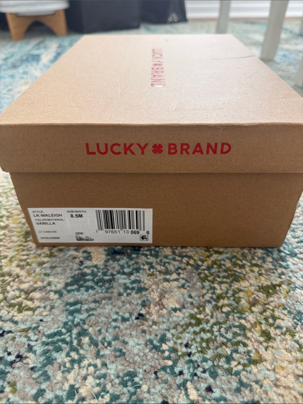 Lucky Brand Maleigh Wedge Sandals in Vanilla - Picture 3 of 6